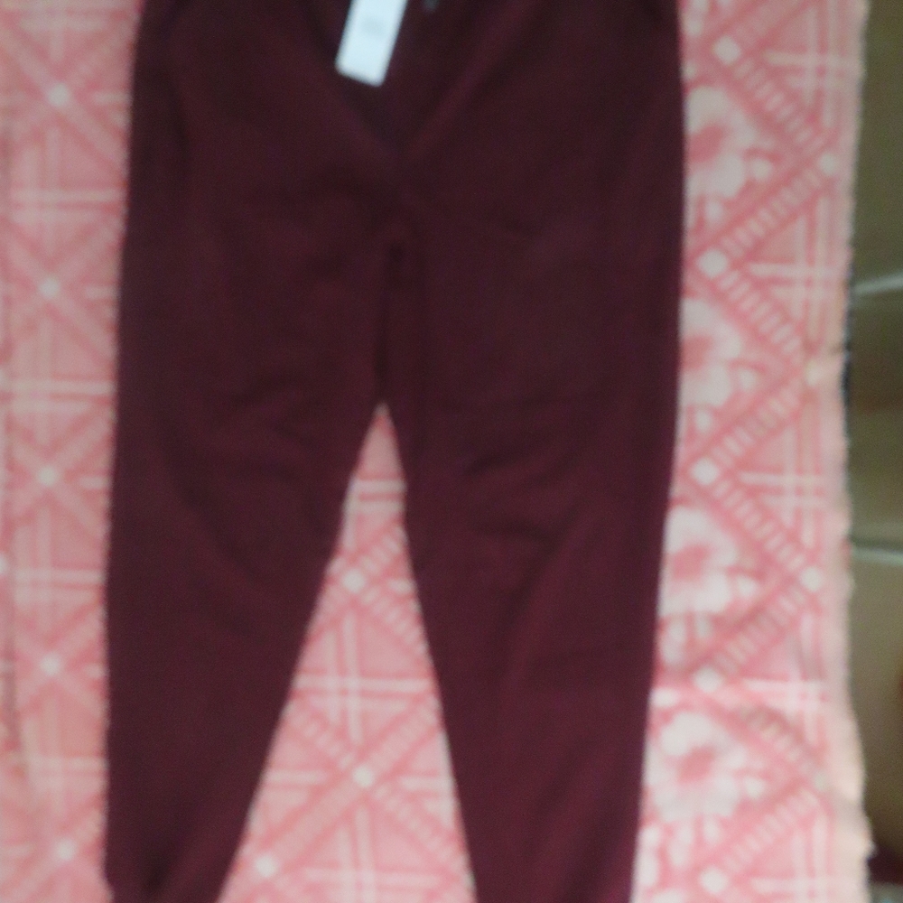Figs Tansen Jogger 2.0 Size 2XL Mens Burgundy  Scrub Pants MXXSW2004T New